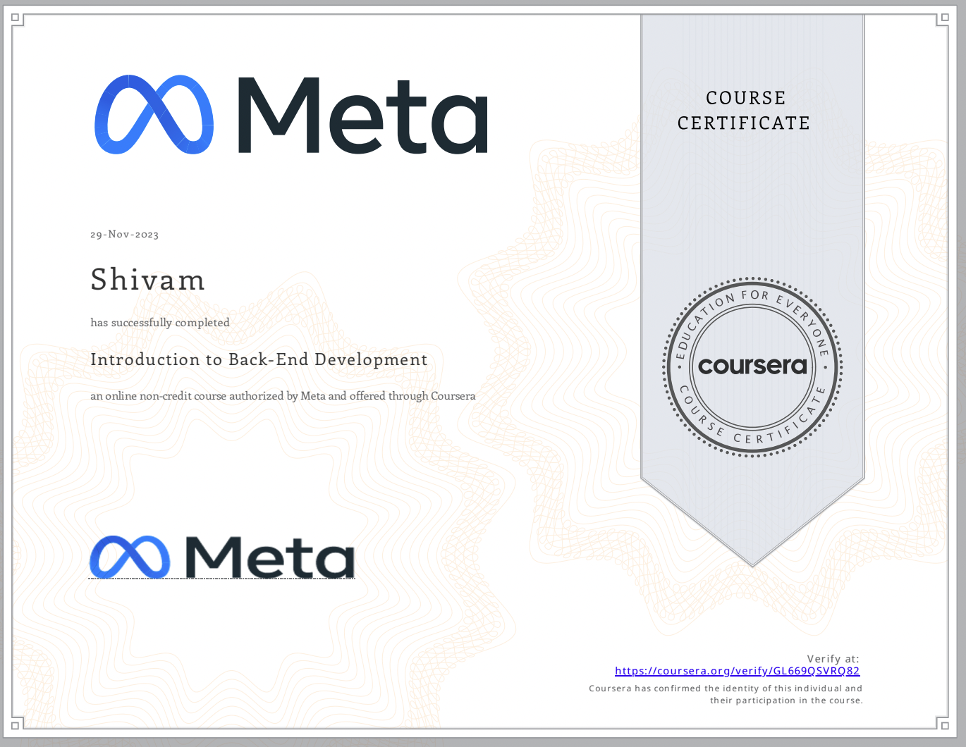 Introduction to Back-End Development