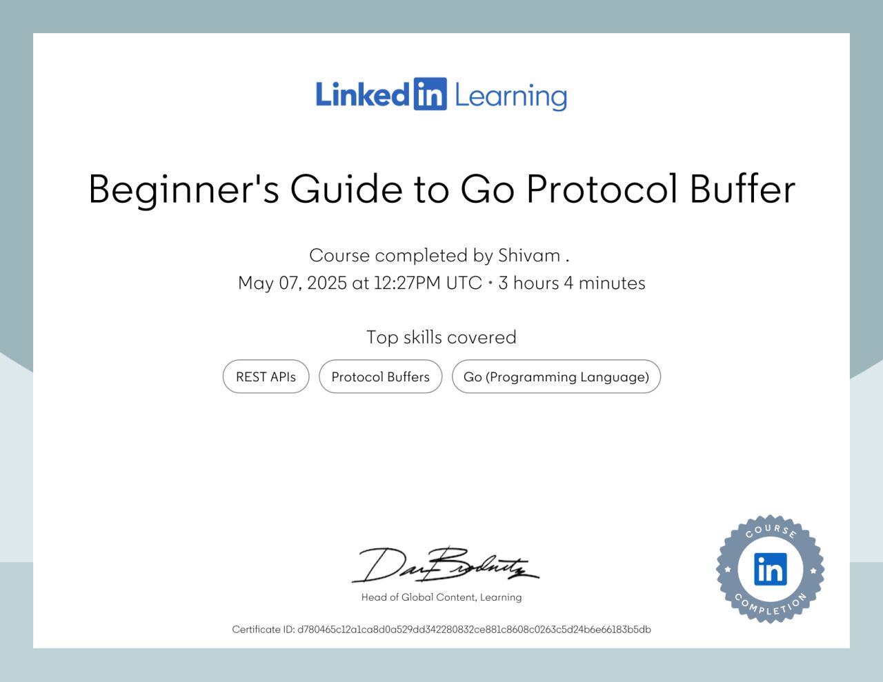Go Protocol Buffer